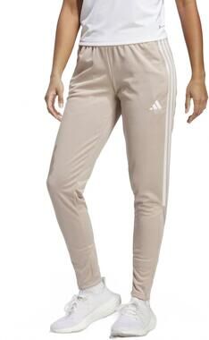 NEW ADIDAS tiro pants in wonder taupe/white